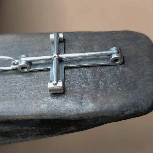 superimposed cross